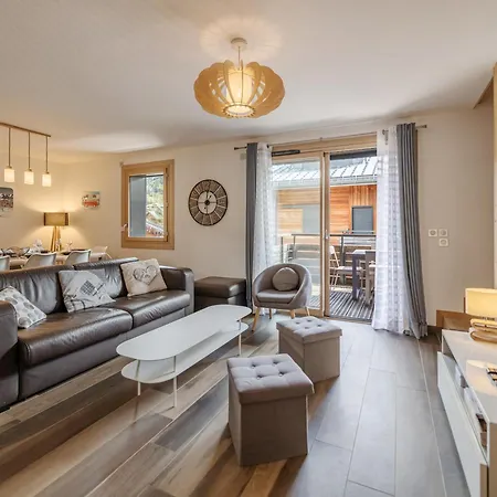 Apartamento Duplex De Standing 3 Etoiles A Morzine, 100m Des Pistes, 9 Pers., Terrasse, Garage, Wifi Inclus - Fr-1-754-20 *